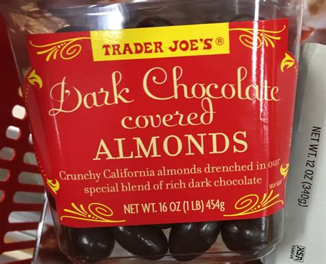 trader joe's nuts and chocolate